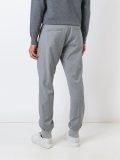 drawstring tapered joggers