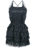 ruffle skirt skater dress