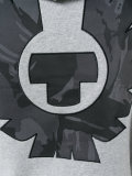 logo back hoodie