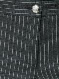 pinstripe skinny trousers