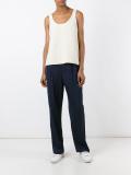 waffle knit tank