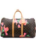 Stephen Sprouse x Louis Vuitton 'Roses Keepall 50' holdall