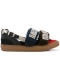 embellished rubber sole sandals