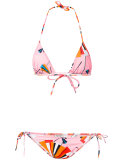 abstract print bikini