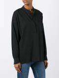 gathered back shirt