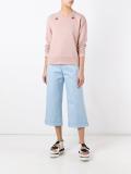 embellished cherry sweatshirt