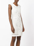 layered cut-out dress