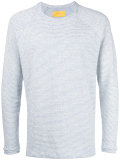 ribbed detail sweatshirt 