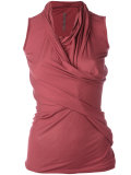 draped fitted top 