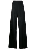 slit wide-leg trousers 