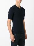 ribbed henley T-shirt
