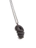 snake pendant long necklace