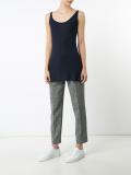 long round-neck tank