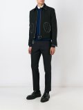 crown embroidered trousers