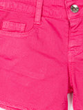 frayed hem denim shorts