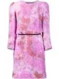 marble print dress