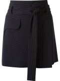 stripped skort
