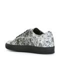 abstract print sneaker