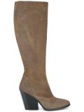 chunky heel boots