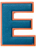 'E' sticker
