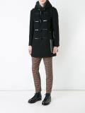 hooded duffle coat