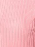 ribbed detail knitted top