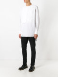 detailed placket shirt