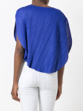 pleated blouse