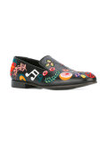 embroidered loafers 