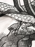 The Chariot print scarf