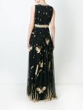 printed gown