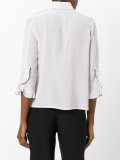ruffled trim shirt 