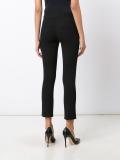 slim-fit cropped trousers
