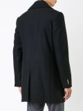 3D detail double breasted coat