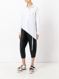 slouched ribbed track trousers