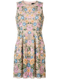 floral pleated dress