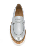 metallic loafers 