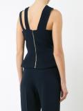 criss-cross strap top