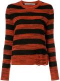 elbow slit jumper