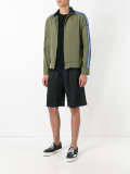 zipped sports jacket 