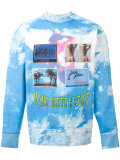 surf print sweatshirt 