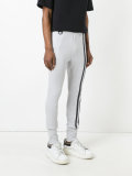 striped trim track pants 