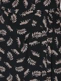 leaf print dress