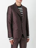 geometric pattern blazer