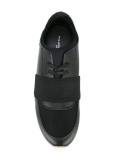 panelled sneakers