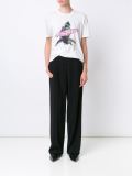 shark print T-shirt