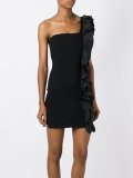ruffle detail dress