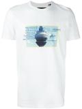 stylised print T-shirt