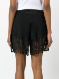 lace trim shorts