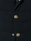 sport collar padded blazer 